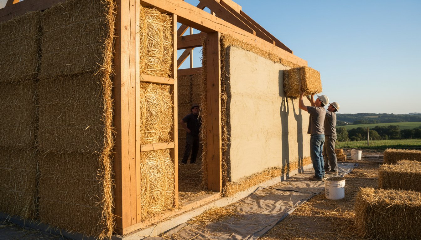 découvrez tout sur la construction d'une maison en paille : méthodes de construction, avantages de l'isolation naturelle, et estimation des prix pour un habitat écologique et économique.