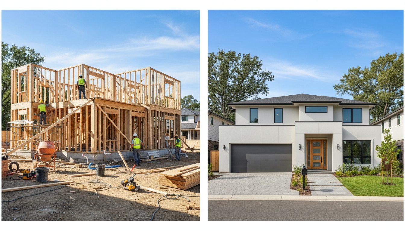 découvrez les avantages des maisons neuves en construction, que ce soit sur plan ou clé en main, pour choisir la solution adaptée à votre projet immobilier.
