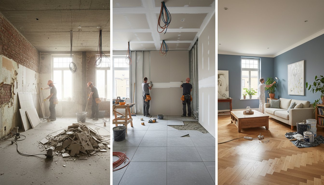 découvrez les étapes clés de la rénovation intérieure, l'ordre optimal des travaux et les erreurs à éviter pour réussir votre projet en toute sérénité.