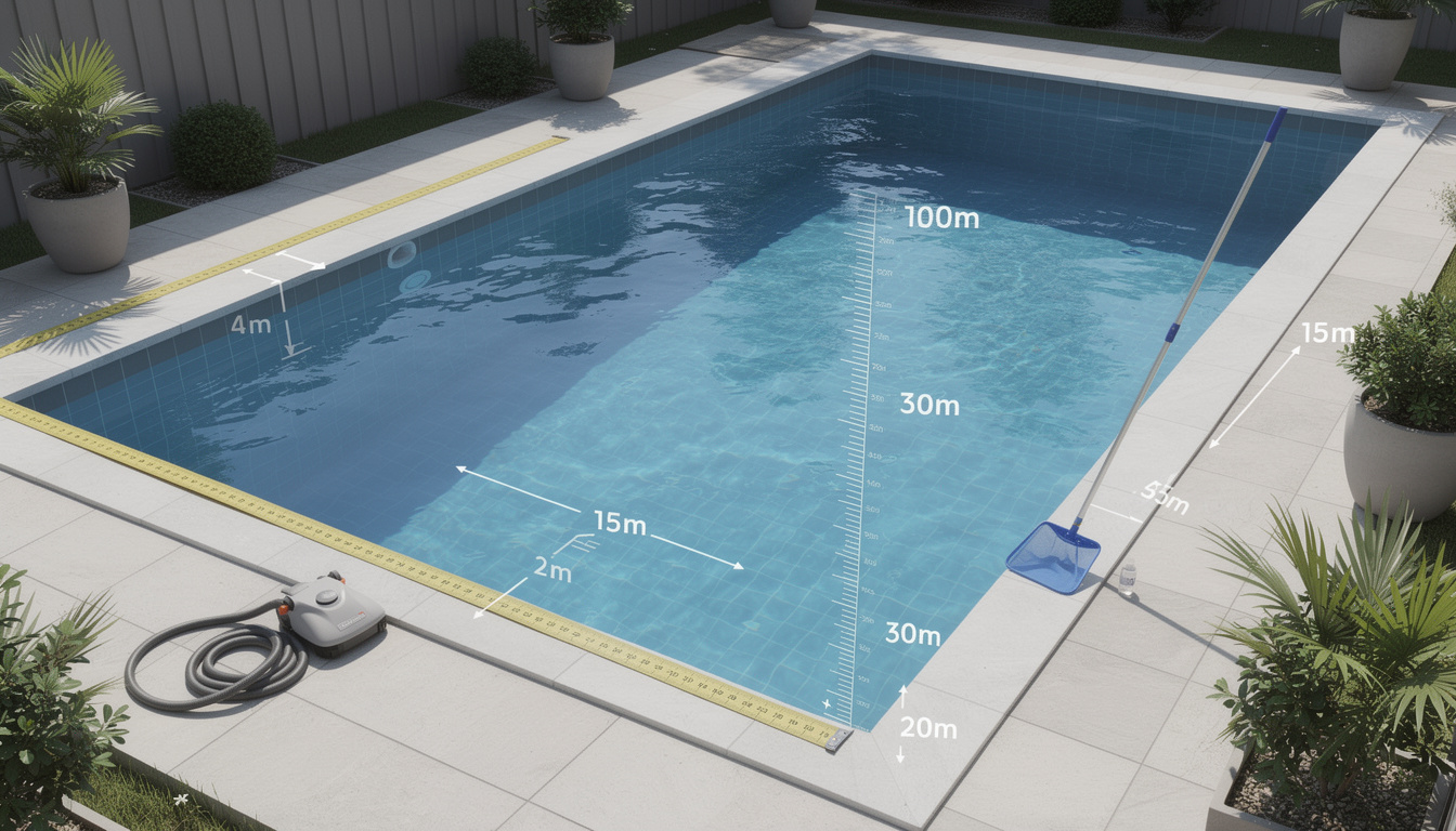 apprenez à calculer facilement le volume de votre piscine en mètres cubes pour assurer un entretien optimal et préserver la qualité de l'eau.