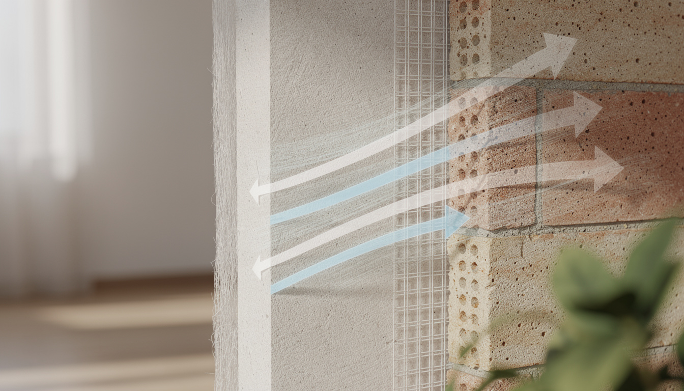 découvrez comment la toile de verre permet aux murs de mieux respirer, favorisant ainsi un intérieur sain et durable grâce à une meilleure gestion de l'humidité.